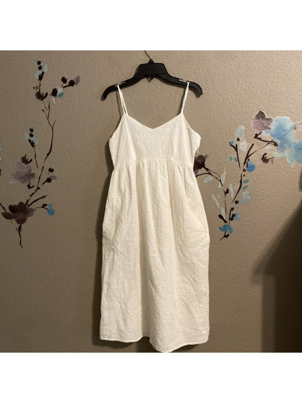 the prairie by rachel ashwell White Eyelit Sleeveless MIDI Dress 2 Cottage
